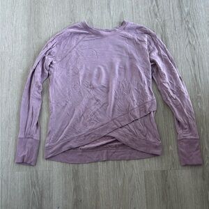 Purple Long Sleeve Top